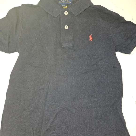 3 Pc. Lot of Polo Ralph Lauren short-sleeve mesh polo shirts . Kids size 5 - Picture 3 of 9